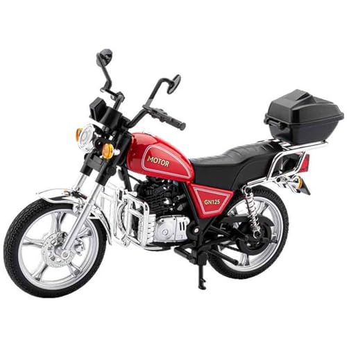 Trépied Suzuki GN125 moto rétro 1:12 métal moulé sous pression