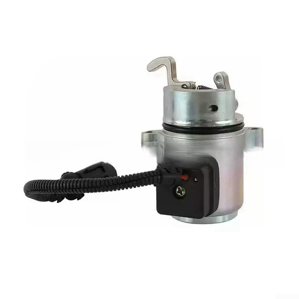 Reemplazo de la válvula solenoide de corte de combustible del motor de 12 V, construcción, fácil instalación, rendimiento confiable, para Deutz F2L2011/BF3L201/BX101959, para equipos industriales