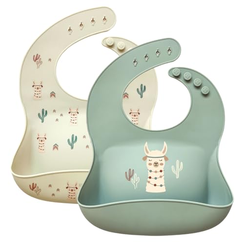 Image of Hippypotamus Silicone Baby Bibs - Soft Waterproof Bibs for Babies & Toddlers