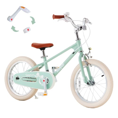 Image of RoyalBaby EZ Kids Bike,12 14 16 18 Inch Convertible Balance to Pedal Bike for Boys & Girls,Beginner Bicycle for Ages 2-9 Years