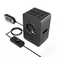 Chitu Systems Upgraded 3D Printer Mini Heater-Versatile Temperature Control, Easy Installation,Quiet Operation, High-Performance Fan&Overheat Protection-Works for Most LCD 3D Printers
