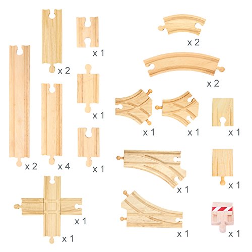 Bigjigs Rail Holzschienen Set – Bild 3