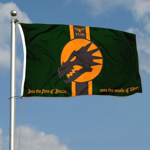 Cayyon Salamander Flag Banner Outdoor Indoor Decoration Flag 3x5Feet Double Stitched Polyester with Brass Grommets