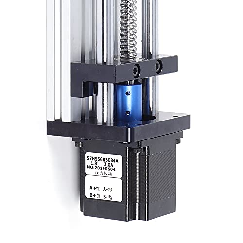 Tbvechi SFU1204-100 Ball Screw Linear Guide Rail Ball Screw Linear Rail Motion Slide 100Mm Ball Screw Linear Guide Slide W/ Nema23 Stepper Motor thumb #2