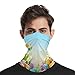 VTCTOASY April Easter Neck Gaiter Personalized Soft Windproof Face Covers Cozy Winter Neck Warmer Gator Scarfs Multipurpose Fashion Breathable Bandana Face Mask Scarf for Adult