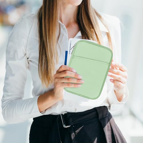 Image of HoYiXi Universal Sleeve Bag for 7-8 inch Tablet Fire HD 8 /Fire HD 8 Plus Compatible iPad mini (6th Gen) 8.3 inch 2021, iPad mini 5 /4 /3 /2 /1, Tab A8, 7 inch-8 inch inch Android Tablet Sleeve Case -Green
