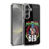 Head Case Designs Licenciado Oficialmente WWE El Maestro De 619 Rey Mysterio Caso Funda de Gel Suave Compatible con Samsung Galaxy S24 5G