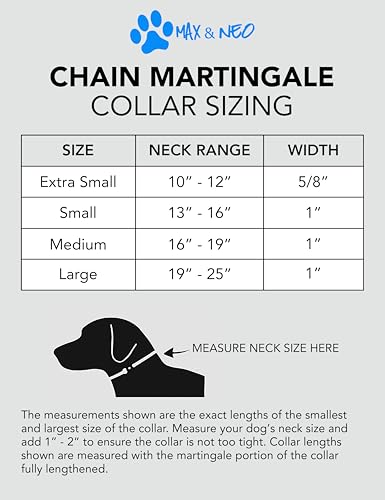 Collier martingale ajustement doux petit chien rose Max and Neo - 5