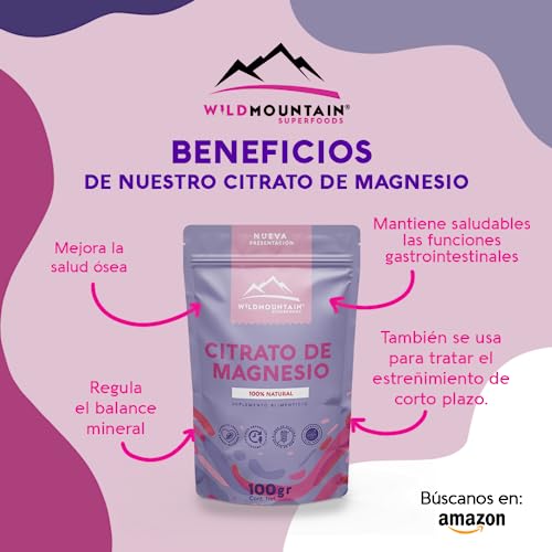 Vitamínicos, Sports polvo magnesio Marca WILDMOUNTAIN PROTEIN (3)
