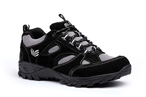 Mt. Emey 9708 Men's Extrem-Light Athletic Walking Shoes - Black 11-9E