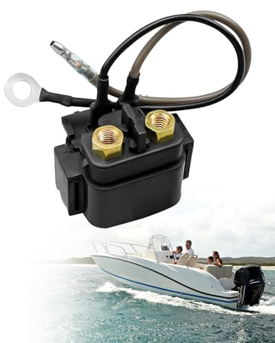 853809001 Arrancador Motor de Barco Relay Solenoide Ajuste para Mercury Tohatsu miniatura 1