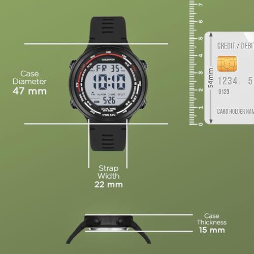 Image of Carlington Endurance Series Digital Wrist Watches for Men - CT 9120