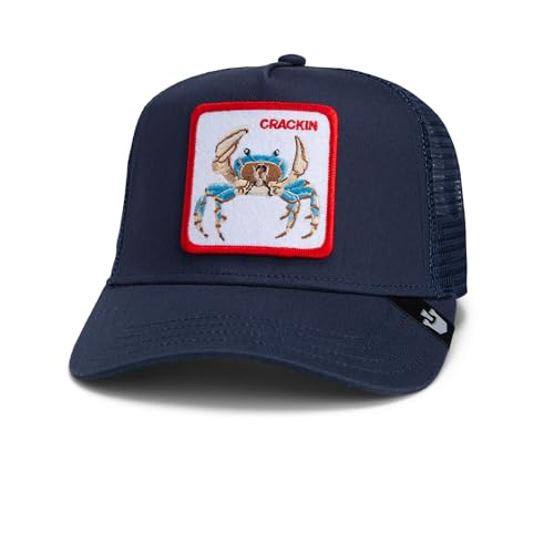 Goorin Bros. Team Pride Collection Trucker Hat for Men and Women, Navy (Team Crab), One Size