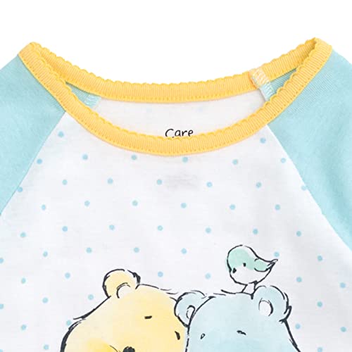 Care Bears Bedtime Bear Funshine Bear Pajama Shirt and Pants Sleep Set Newborn to Toddler4