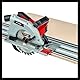 Einhell Handkreissäge TE-CS 190/1 (1.500 W, 5.500 min-1, werkzeuglose Einstellung, großer Griffbügel, Alu-Sägetisch, Spindelarretierung, inkl. Hartmetall-Sägeblatt)