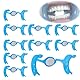 Dental Wange Retractor mit Spiegel, M Form Mundöffner für Zähne Whitening & Reparatur, Oral Orthodontik, Lippenschutz Zahnarzt Zubehör, 10 Stück