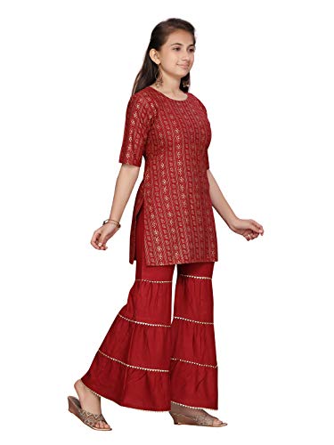 Image of Aarika Girls Kurti Sharara Set