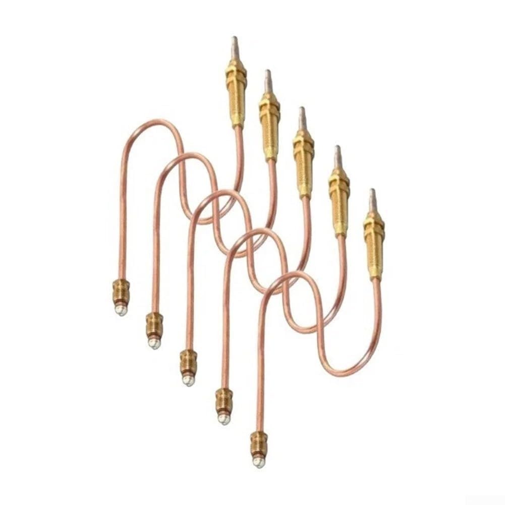 Lot de 5 thermocouples M8 pour barbecue à gaz, chauffage, four, poêle, défaillance de flamme, thermocouple