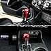 CKE Compatible with Honda Civic 2022 2023 2024 2025 2026 for CRV HRV 2023 2024 2025 2026 for Accord 2018-2024 2025 2026 Accessories Car Center Console Gear Shift Knob Cover Trim Cap -Red Carbon