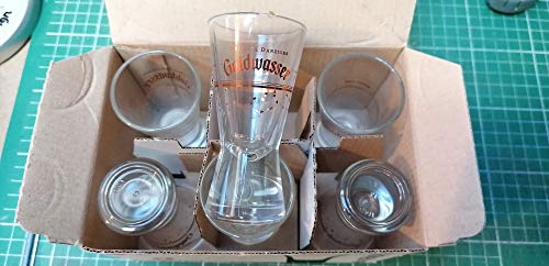  Set di 6 bicchieri da shot Goldwasser, 5,7 cl