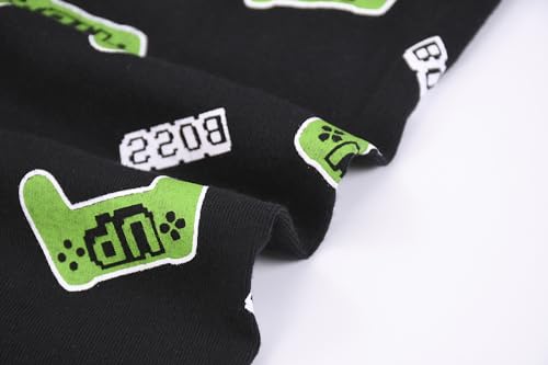 Benaive Boys Summer Pajamas 4 Pieces Kids Pajama Shorts Toddler Boy Pjs Cotton Sleepwear Size 2T-12 Years - Image 5