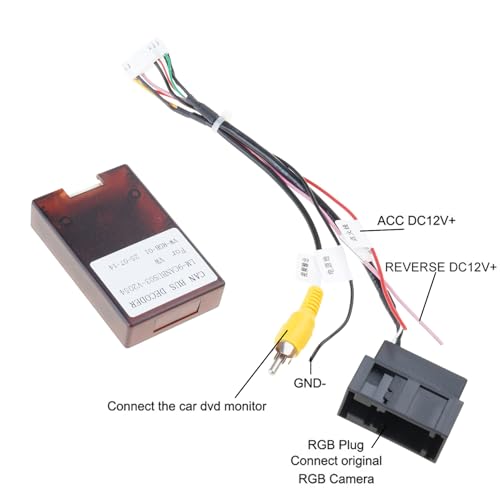 Traducteur de format vidéo RCD510 RNS510 anti-interférence
