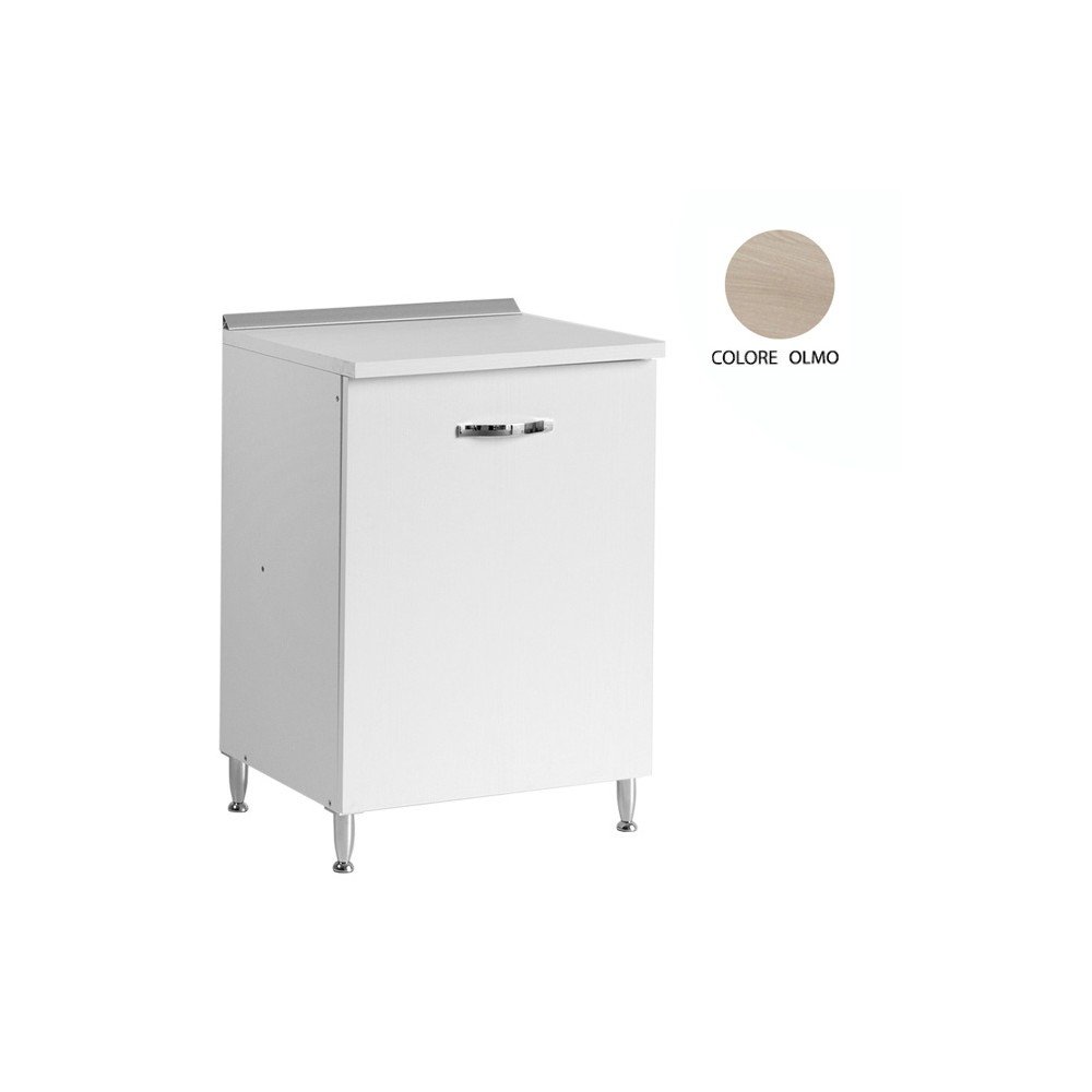 Base per Cucina Olmo mobili componibili 1 Anta Cm 60x50xH 85