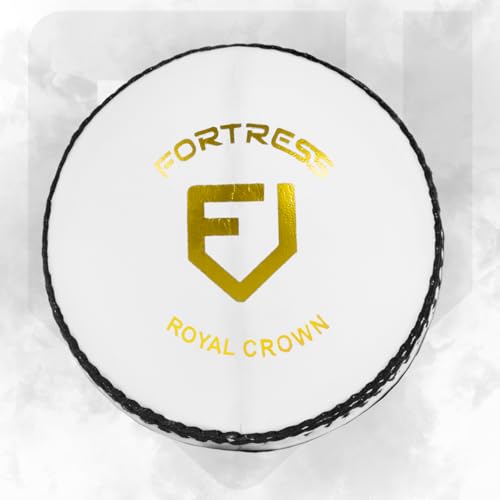 Balles de cricket Fortress Royal Crown durables pour éviter les déformations