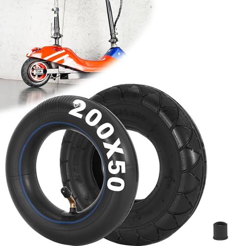 200 x 50 (8 'x2') Scooter-Reifen- und Schlauchset Ersatz Geeignet Innendurchmesser 3.74'/95mm für Schwinn Bladez Mongoose Power Core, Dune Buggy, ePunk, eSpark
