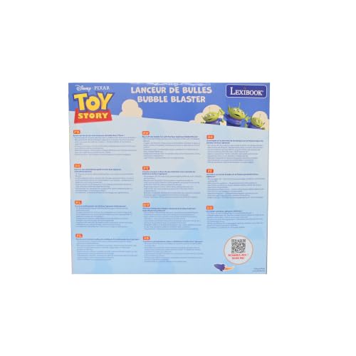 Lexibook, Toy Story Lanceur de Bulles Électronique, PRB30TS