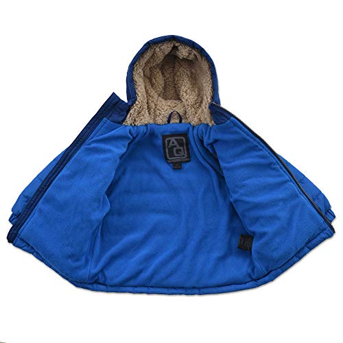 Image of Arctic Quest Boys' Bib Snow Pants and Ski Jacket Water-Resistant Snowsuit For Kids Winter Hooded Jacket