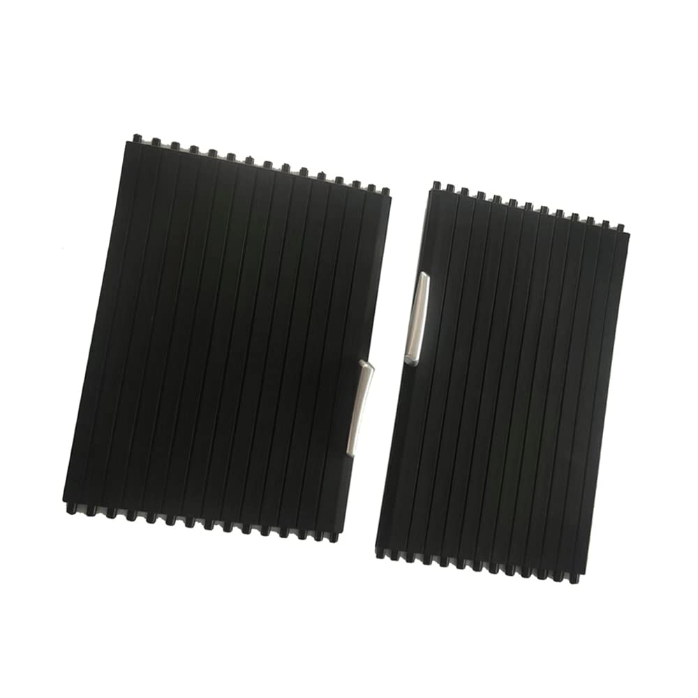Tenda avvolgibile con cerniera per rivestimento interno del portabicchieri Compatibile con BMW X5 X6 E70 E71 E72 2007-2014 51166954943