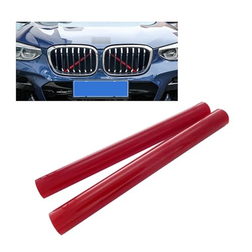 Bandes de calandre avant rouge pour BMW Série 5 E60 E61 et Série 1 F52