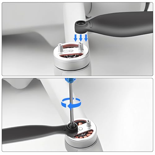 16 Lame D'hélice à Faible Bruit Accessoire pour Drone Hélices Remplacement – vue 4
