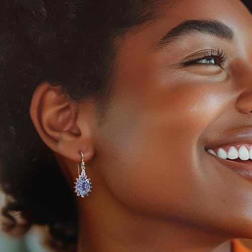 Ross-Simons 2.90 ct. t.w. Tanzanite Drop Earrings in Sterling Silver2