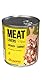 JOSERA Meat Lovers Menu Chicken with Carrot (6 x 800 g) | Adult | Premium Nassfutter für ausgewachsene Hunde | Huhn mit Karotte - mit viel Fleisch (65%) | weizenfrei | Hundefutter nass | 6er Pack