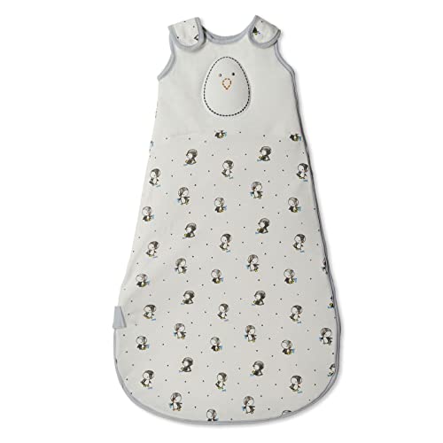 Nested Bean Zen Sack® Premier - Gently Weighted Sleep Sacks | Baby 6-15M | TOG 0.3 | Bamboo Cotton Blend | Eases After Swaddle Comfort | Aids Self-Soothing | 2-Way Zipper | Machine Washable