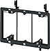 ARLINGTON LV3 Mounting Bracket, 3-Gang, Low Voltage, Non-Metallic