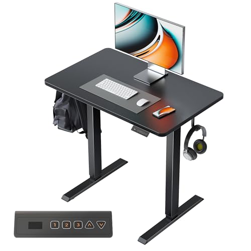 FEZIBO 電動 昇降デスク スタンディングデスク 幅140cm Amazon | FEZIBO 電動 昇降デスク 一枚板 幅80cm オフィスワーク