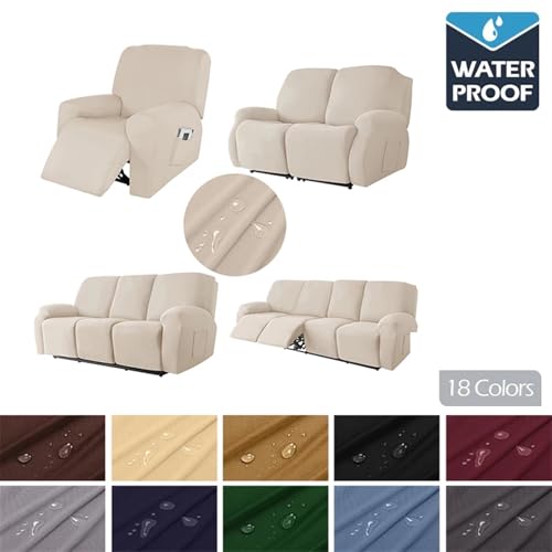 Housse extensible pour canapé relax imperméable et durable - 3