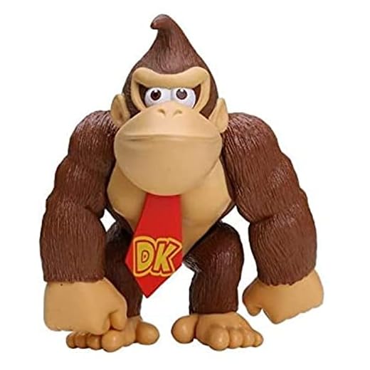 Super Mario Bros Brothers - Donkey Kong Action Figures Collection 6"