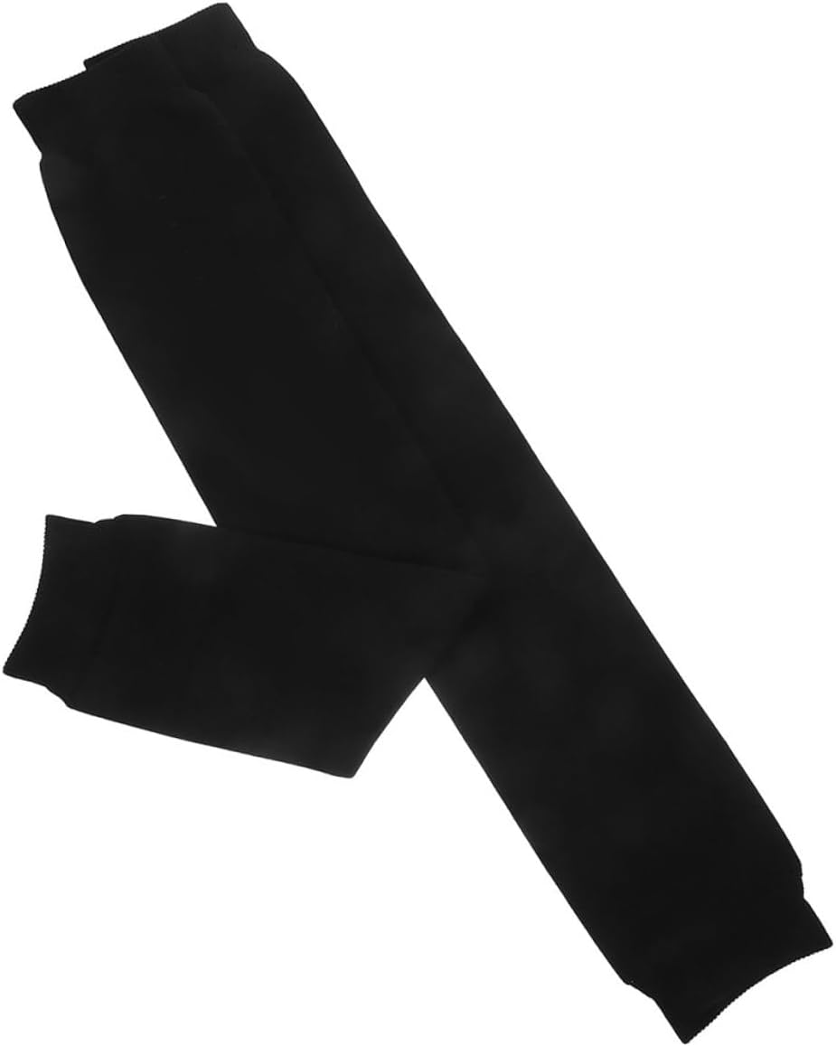 2pcs Men’s Football Leg Sleeves Black S Compression Calf Sleeves for Youth Athletes Running Support