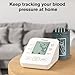 Arm Blood Pressure Monitor,maguja Blood Pressure Machine,BP Monitor Automatic Upper Arm Digital with Blood Pressure Cuff for Home Use(Off-White)