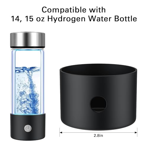 Hotbird Hydrogen Water Bottle Boot,Silicone Protective Bottom Cover 2.7-2.85 In,fits Stanley Cup 20-40 oz and Most Hydrogen Water Bottles - Image 4