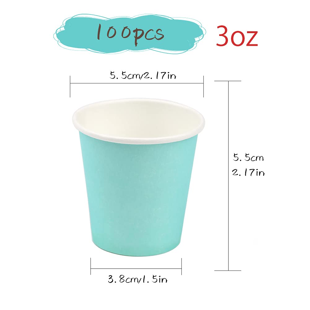100 sztuk jednorazowych kubków, papierowych kubków 85 ml, filiżanki do espresso, jednorazowe kubki łazienkowe, 85 ml kubki do łazienki, przekąski, espresso, płyn do płukania ust