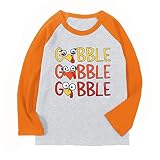 Toddler Thanksgiving Shirt Baby Girls Boys Coolest Cutest Turkey in Town Tshirt Fall Raglan Long Sleeve Baseball Tee Tops Orange -  FRYAID