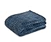 Produktbild Gözze Wohn- und Kuscheldecke marmoriert, 150 x 200 cm, Alaska, Dunkelblau, 40150-51-150200