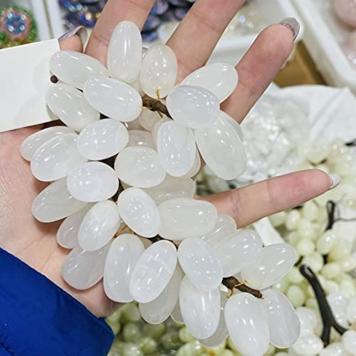 YANGB Pierre de Reiki Grappes de Raisin de Jade Afghan Naturel de l'artisanat de Raisins pour la décoration à la Maison (Color : B)