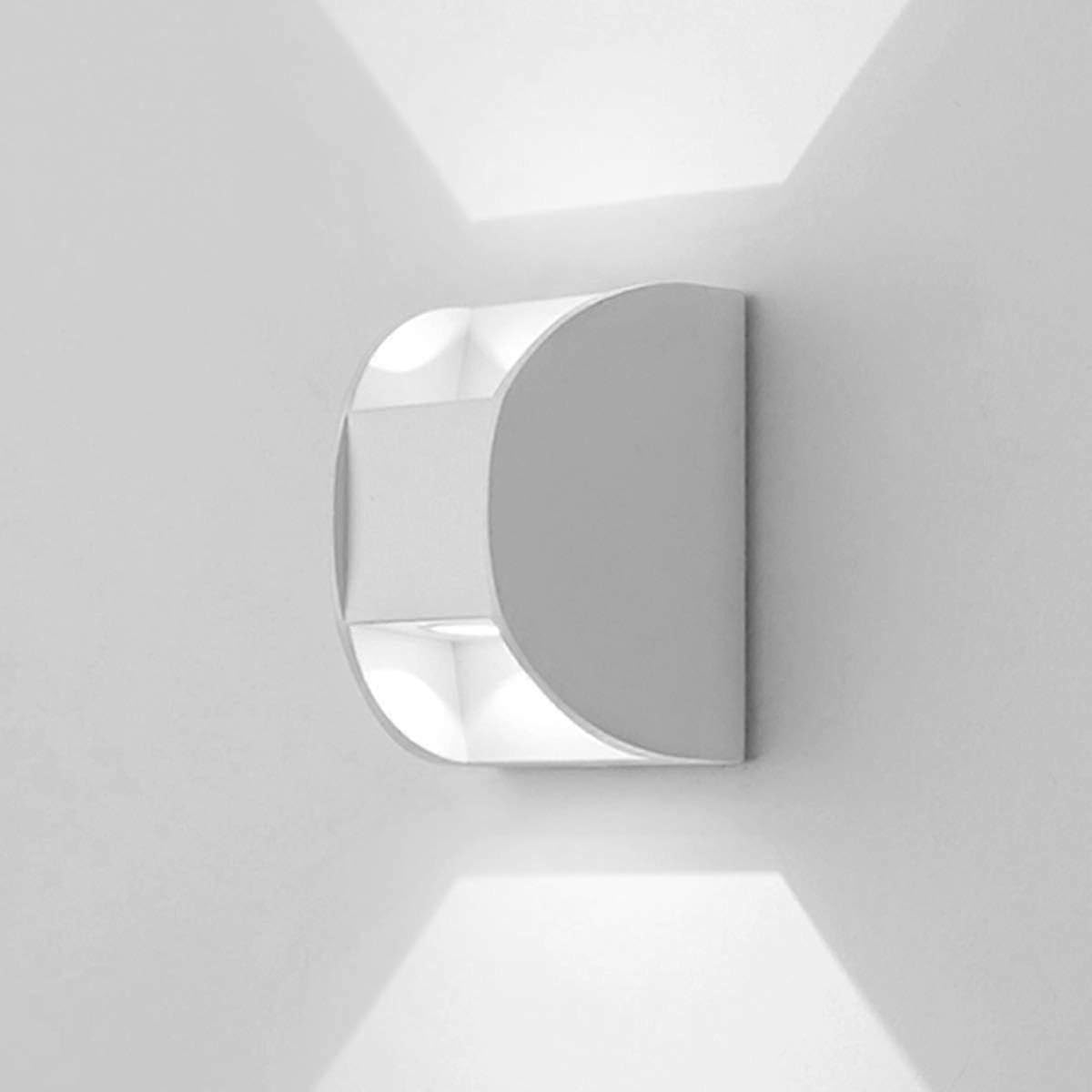 JOYHAPPST 6W LED Wall Light Modern Indoor/Outdoor, LED Wall Lamp Waterproof IP65 Up Down Design Wall Sconces for Living Room Bedroom Hall Staircase Pathway Gard