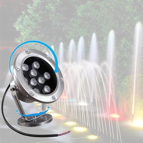 Spot LED vert extérieur pour ambiances nocturnes de jardin